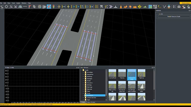 Learn how to create custom junctions in RoadRunner using the Custom Junction tool.