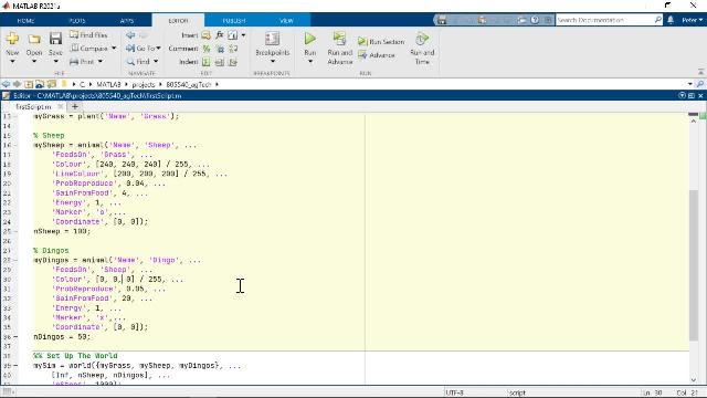 Learn how to develop dynamic agent-based models of a three-species predetor-prey model using a plug-and-play coding approach.