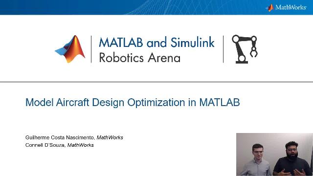 Optimize the design of your model aircraft using MATLAB. Set up an optimization problem and define your objective function and design variables. Use the Fixed-Wing object to compute stability derivatives and use them as optimization constraints.