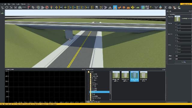 Learn how to create bridges in RoadRunner interactive editing software.