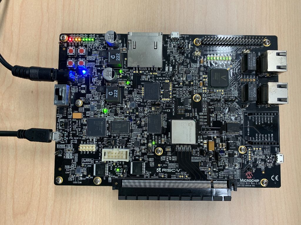 Microchip PolarFire SoC FPGA Icicle Kit