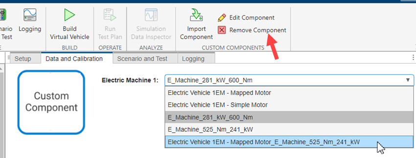 Remove Component icon on Composer tab