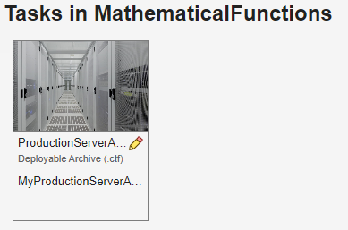 A task in a project titled "MathematicalFunctions"