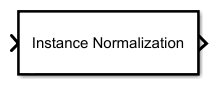Instance Normalization Layer block
