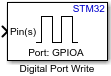 Digital Port Write block