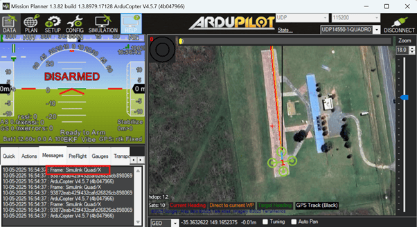 Fly a Custom Multicopter Airframe Using Simulink