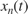 $x_n(t)$