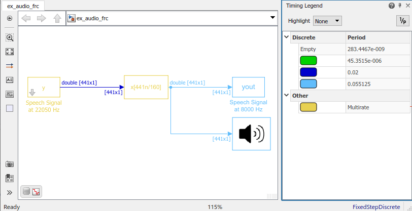 Convert Sample Rate of Speech Signal