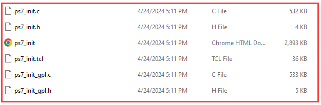 Generated handoff files