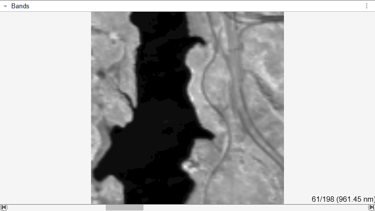 Hyperspectral Viewer Bands Pane
