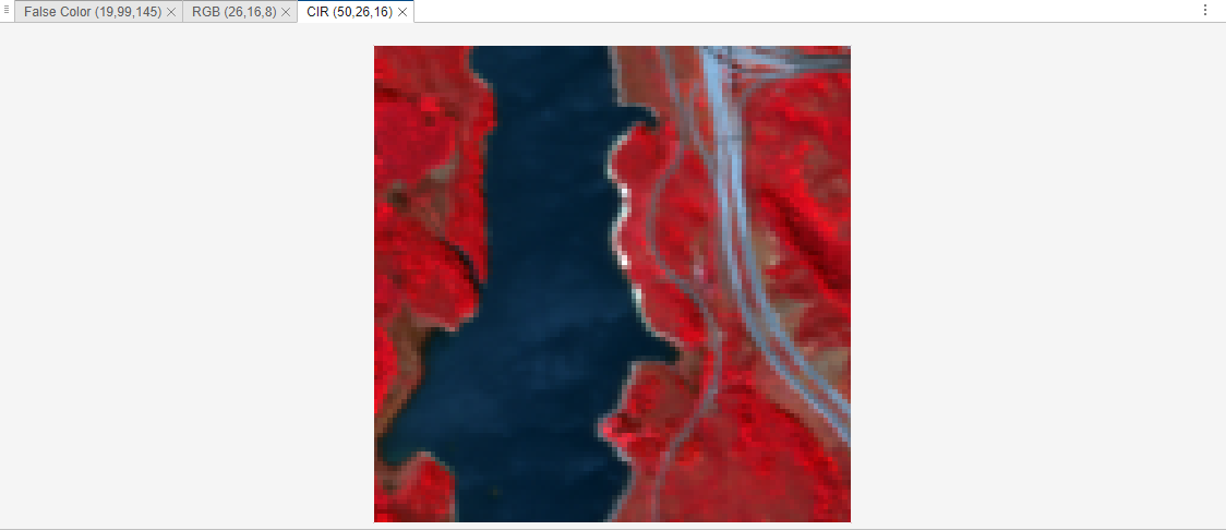 Hyperspectral Viewer CIR View