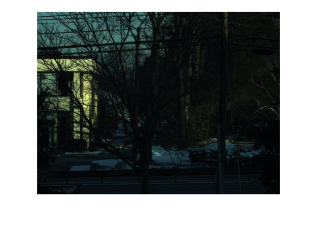 Figure contains an axes object. The hidden axes object contains an object of type image.