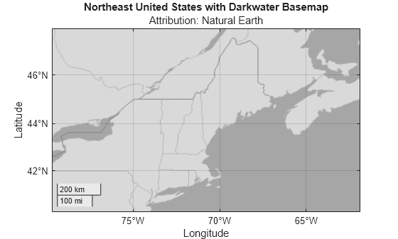 Figure contains an axes object with type geoaxes. The geoaxes object is empty.