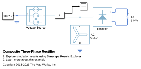 Composite Three-Phase Rectifier