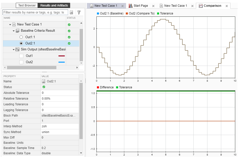 Creating Baseline Tests