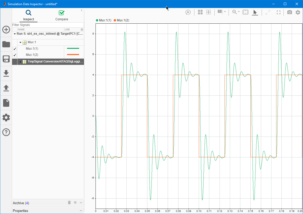 Tune Inlined Parameters by Using Simulink Real-Time Explorer