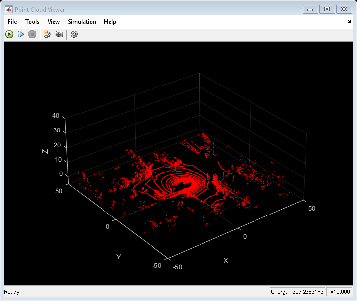 Visualize Point Cloud Sequence