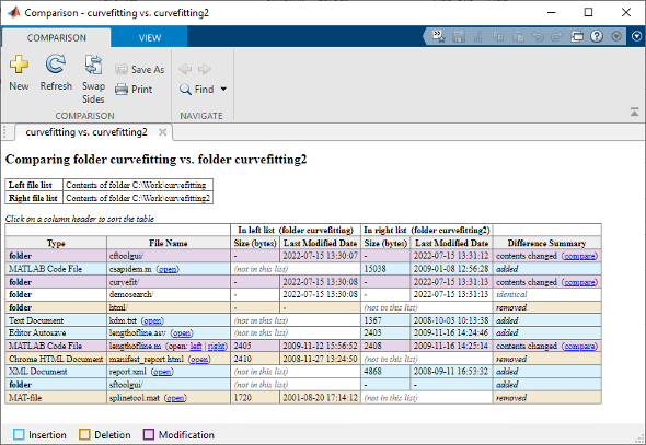 folder compare tool