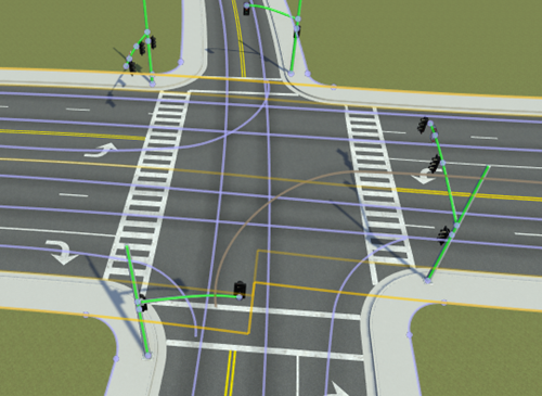 Intersection with editable static elements