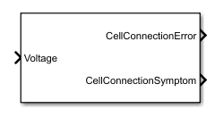 Battery Cell Contact Monitoring block