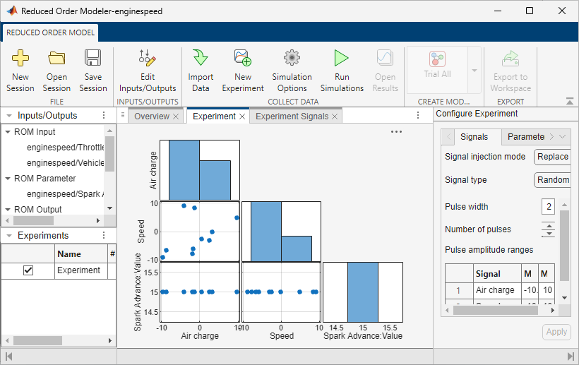 Reduced Order Modeler app