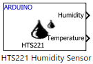 block icon for HTS221 Humidity Sensor