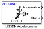 block icon for LIS3DH Accelerometer Sensor