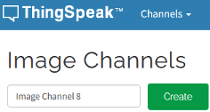 Create image channel page