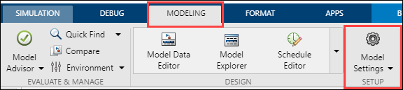 Model Settings