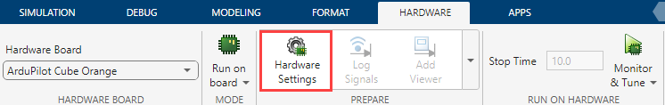 Hardware Settings icon