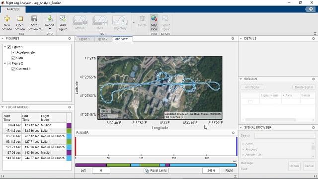 Overview of the Flight Log Analyzer App