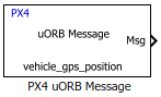 PX4 uORB Message block