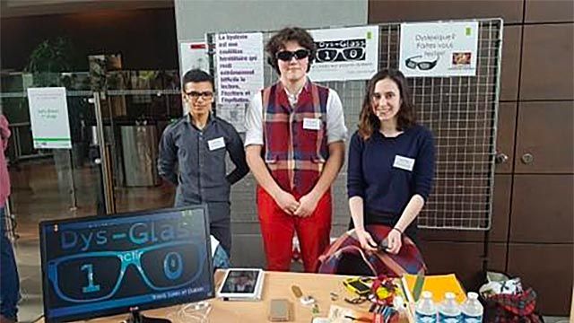 Is it a “b” or a “d”? See how a high school student went from having an idea to winning the Engineering Sciences Olympiad!