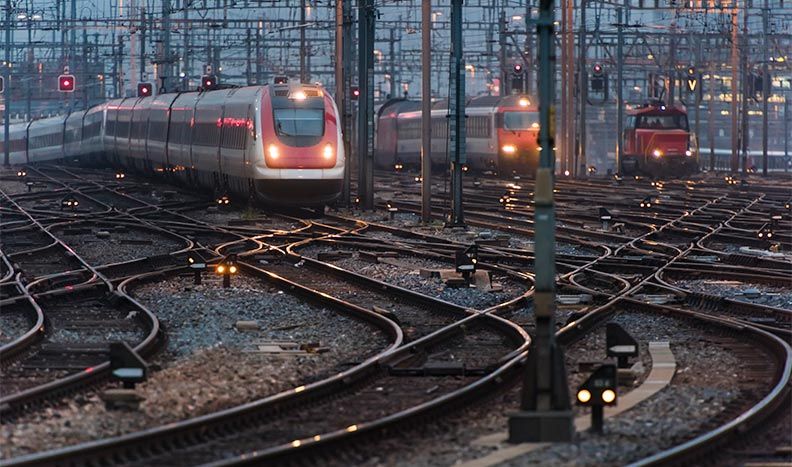 Rail signaling and communication system.