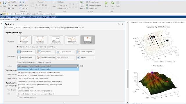 Solve multiple maxima, multiple minima, and nonsmooth optimization problems using Global Optimization Toolbox.