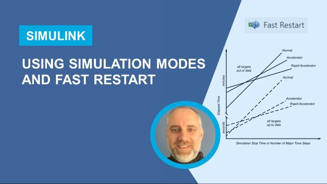 Using accelerator modes and fast restart for faster model execution | Simscape Electrical Modeling Practices for Fast Simulation