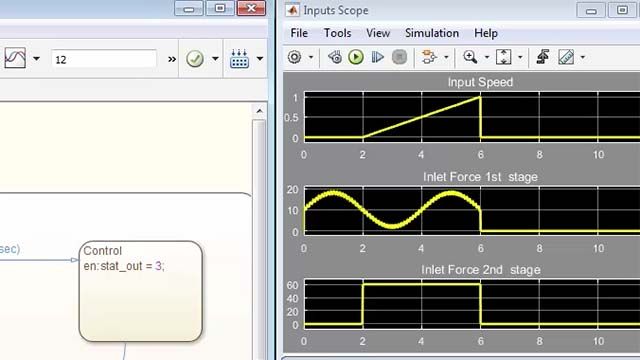 Design supervisory control logic using Stateflow.